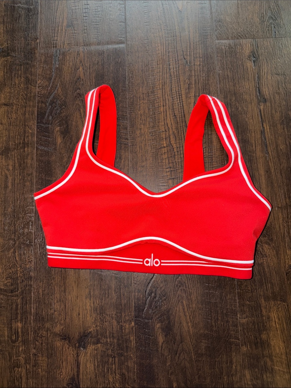 NWOT Alo airbrush heartthrob bra - Picture 6 of 8